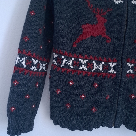 Woolrich Fair Isle Full Zip Cardigan - Picture 3 of 6